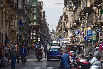 Via Garibaldi in Catania (Photo: Tobias Schorr)