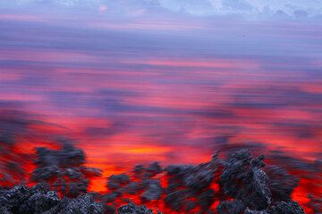 Coulée de lave sur l'Etna (Photo: Tom Pfeiffer)
