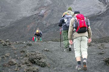 Auf dem Weg zur Bocca Nuova (Photo: Tom Pfeiffer)