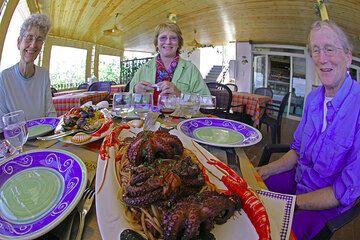 Spaghetti al polipo - espaguetis con pulpo: una especialidad de Sicilia (Photo: Tom Pfeiffer)