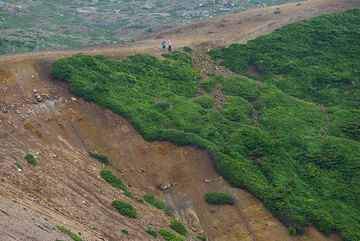 Rand des Vulkans Azuma, Japan (Photo: Tom Pfeiffer)