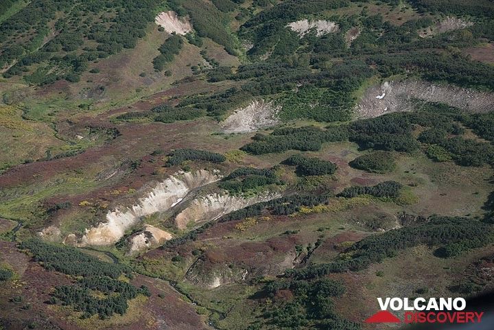 Blick auf die Landschaft auf dem Weg zur nächsten Station, dem Tal der Geysire, nur 5 Flugminuten entfernt. (Photo: Tom Pfeiffer)