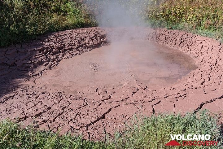 Red mud volcano. (Photo: Tom Pfeiffer)
