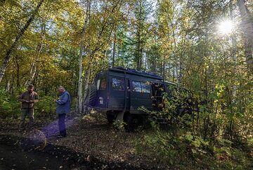 Break in the forest (Photo: Tom Pfeiffer)
