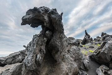 Sculptures de lave (Photo: Tom Pfeiffer)