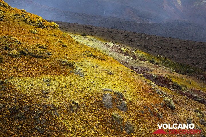 Yellow sulfur (Photo: Tom Pfeiffer)