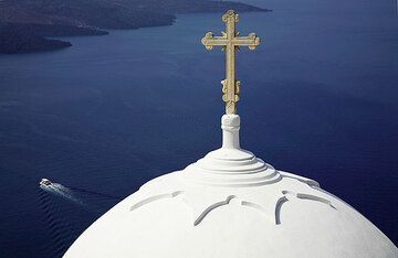 Blick auf die Caldera (Photo: Tom Pfeiffer)