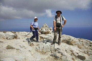 Sur l'épaule de la montagne Profitis Ilias (Photo: Tom Pfeiffer)