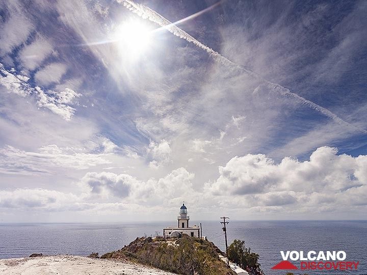 Der Leuchtturm von Akrotiri. (Photo: Tobias Schorr)