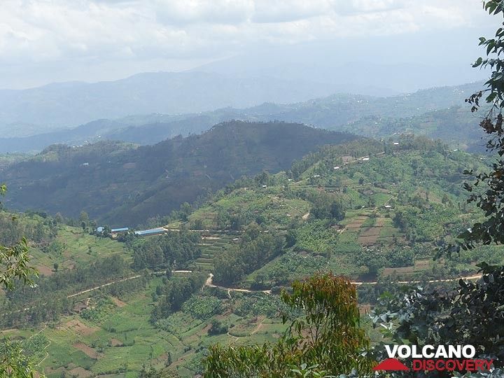 Tag 2 – Da Ruanda das am dichtesten besiedelte Land Afrikas ist, wird seine Landschaft intensiv landwirtschaftlich genutzt (Photo: Ingrid Smet)