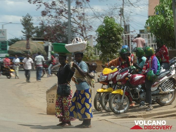 Erweiterung des Akagera NP – Verkehr in Kigali (Photo: Ingrid Smet)