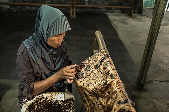 Batic art Yogyakarta (Photo: Ivana Dorn)
