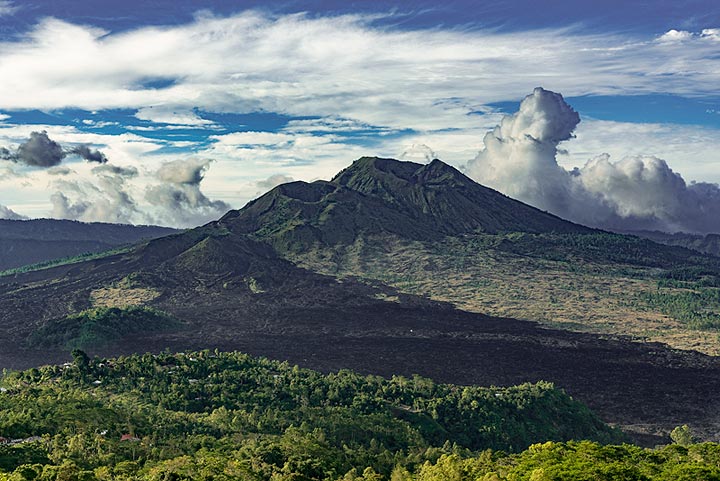 Volcan du Mont Batur à Bali (Photo: Ivana Dorn)