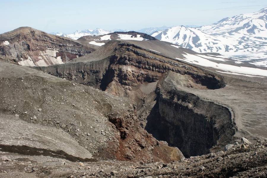 Krater des Vulkans Gorely, Kamtschatka (Photo: AndreyNikiforov)