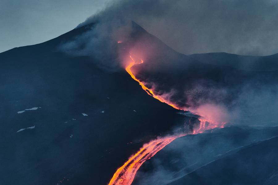 Etna, 15 May 2015 - New SouthEast Crater, lava flow on northeast side of the NSEC _DSC038021.jpg (Photo: Giuseppe Graziano Barone)
