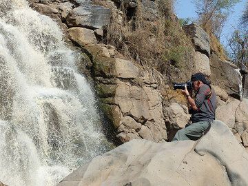 DAY 2: Awash water falls (with relatively little water) (Photo: Ingrid)