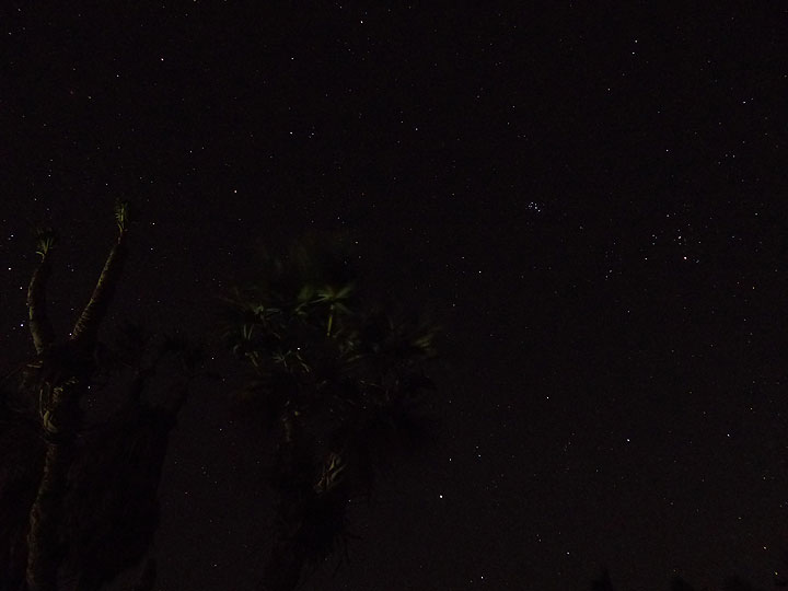 NIGHT 3: Afrera salt lake - clear skies with thousands of stars above the lake (Photo: Ingrid)