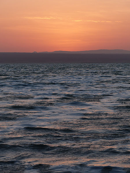 DAY 4: From Afrera to Dodom (Erta Ale basecamp) - Afrera salt lake at dawn (Photo: Ingrid)