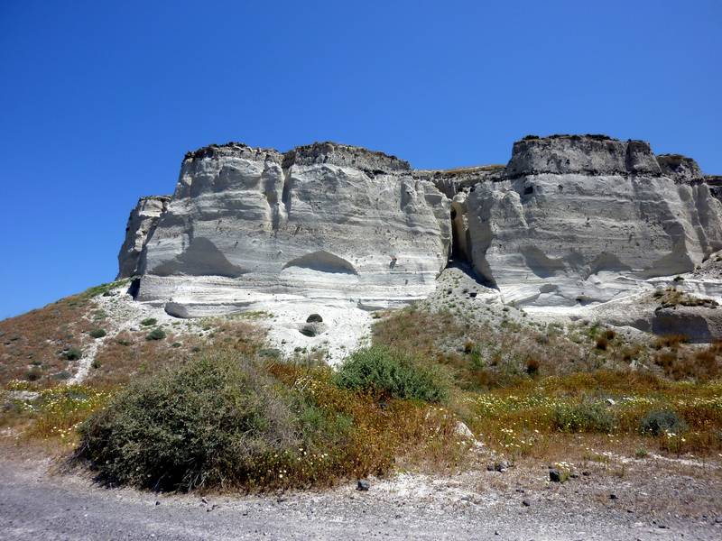 Photo of the Week: Pumice quarry on Santorini island, Greece