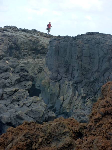 Volcanic landscape on El Hierro, Canary islands (Photo: Janka)