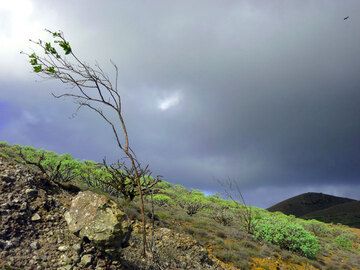 A storm arises on El Hierro, Canary islands. (Photo: Janka)