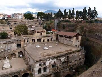 The Roman city of Herculaneum was buried by Vesuvius volcano in 79 A.D. (Photo: Janka)