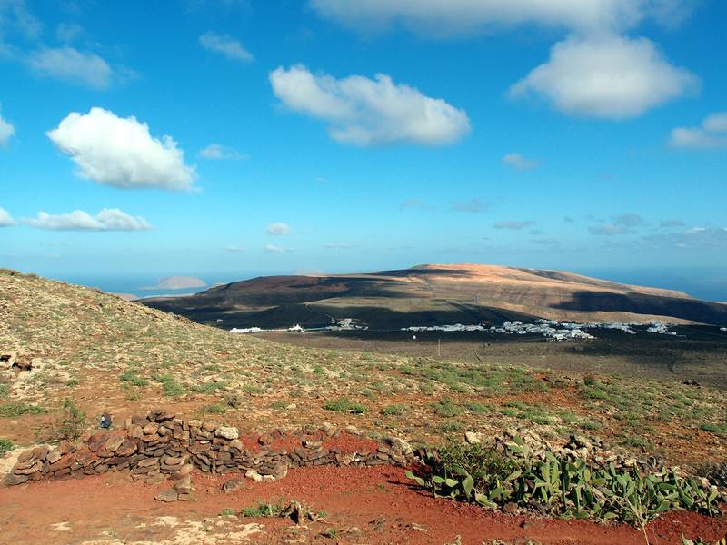 Blick über den nördlichen Teil von Lanzarote, Kanarische Inseln (Photo: Janka)