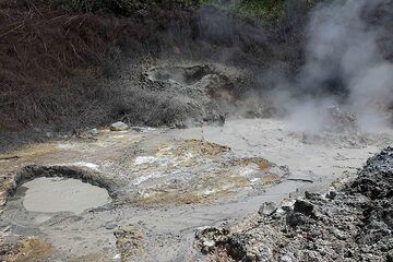 Hot Springs And Fumarole, Leilan Geothermal Area, Near Gunung Soputan, North Sulawesi, Indonesia (Photo: Jay Ramji)