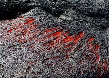 Lava-Nahaufnahme, Kilauea (Photo: KatSpruth)