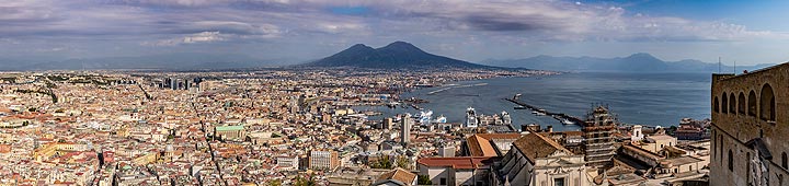 Panorama über Neapel und den Golf von Neapel (Photo: Markus Heuer)
