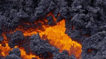 Close-up of the active 'a'a lava flow (Photo: Michael Dalton)