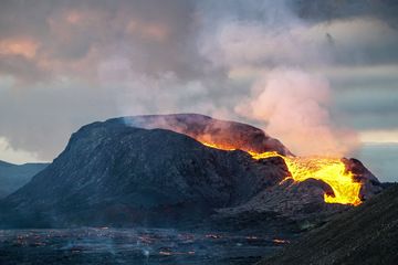 Début d'une phase de fonte des eaux le soir (Photo: Ronny Quireyns)