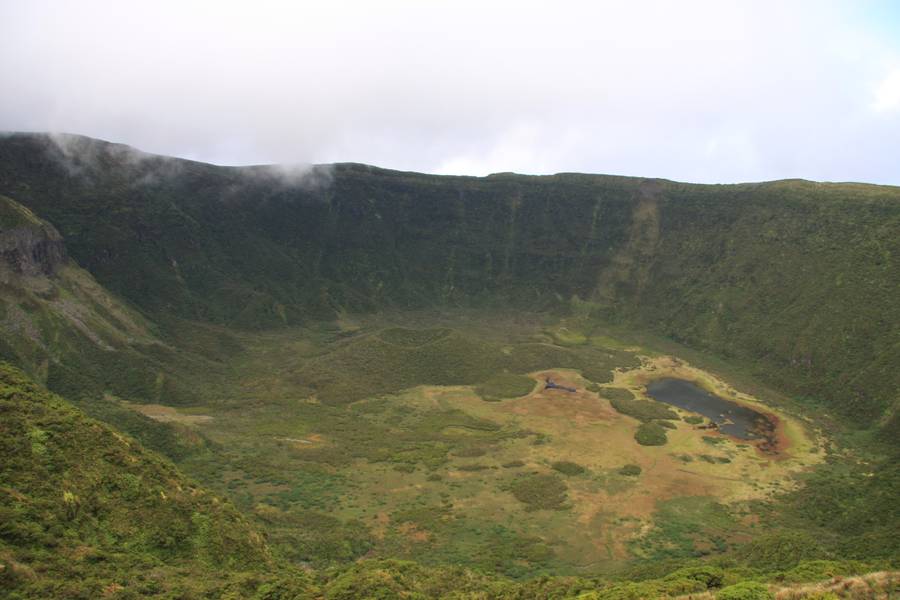Caldera base of Faials highest mountain “Cabeco Gordo”, Faial Isl., Acores (Photo: WNomad)