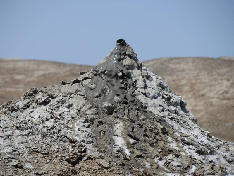 Part of a series of Mud Volcanoes near Qobustan, Azerbaijan (Photo: WNomad)