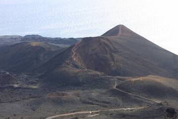 Vulkan Teneguia, Blick von San Antonio v., Fuencaliente, Insel La Palma, Kanaren (Photo: WNomad)