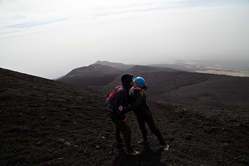 Liebe auf 3300 Metern Seehöhe! (Photo: Emanuela / VolcanoDiscovery Italia)