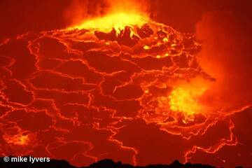 Nyiragongo lava lake. (Photo: mlyvers)