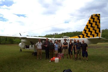 Charterflugzeug nach Ambrym (Photo: Yashmin Chebli)