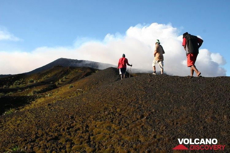 ascension au volcan Benbow (Photo: Yashmin Chebli)