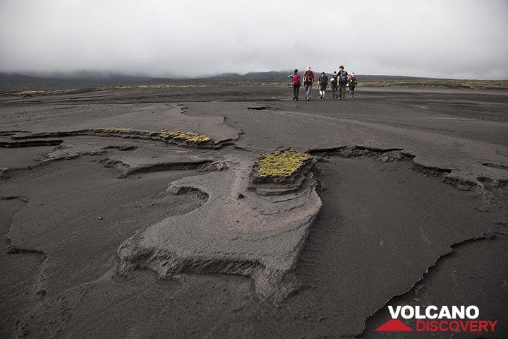 The ash plain of the caldera of Ambrym (Photo: Tom Pfeiffer)