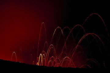 Lava drawing (Photo: Tom Pfeiffer)