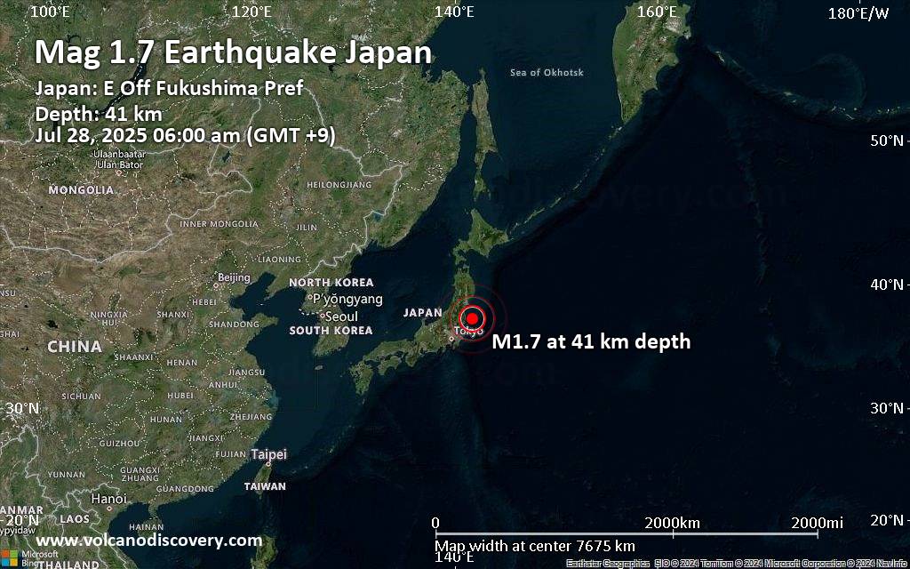 Earthquake japan 9