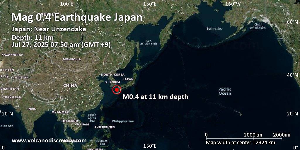 Earthquakes near me now