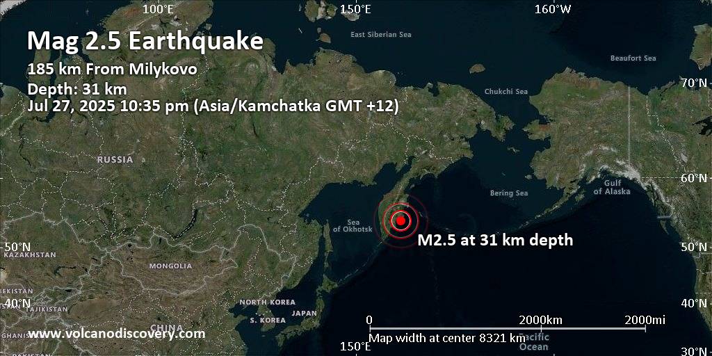 Earthquake pacific ocean