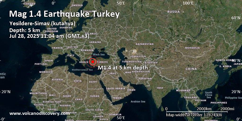 Earthquake near me istanbul