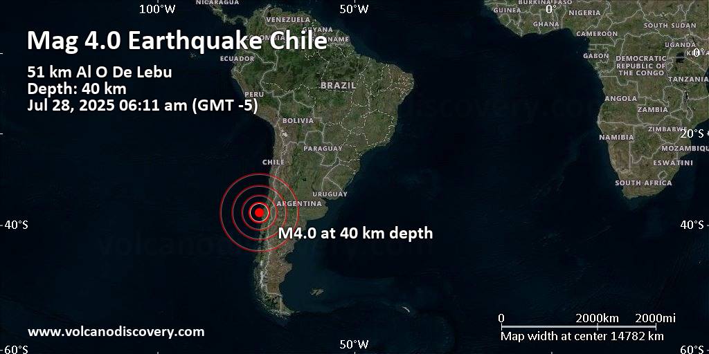 Earthquake near me news