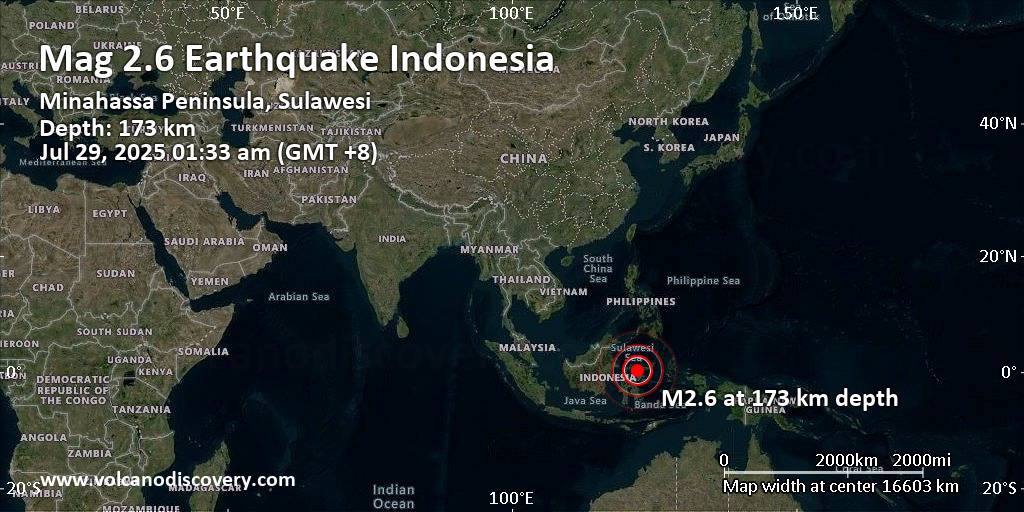 Where was the 6 2 earthquake today