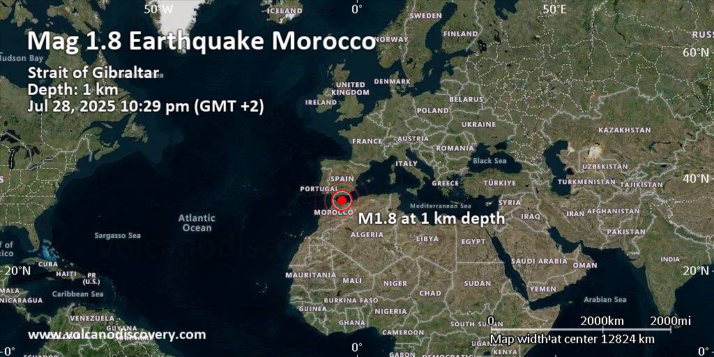 Earthquake near me morocco