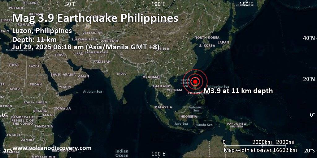 Earthquake near me video
