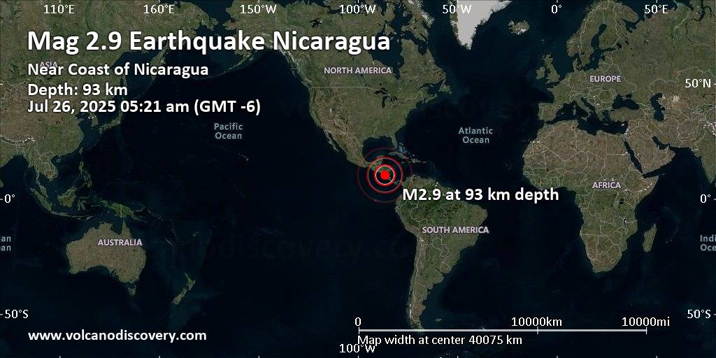 Earthquake near me where